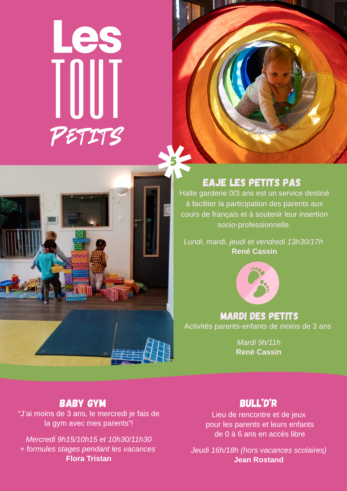 page petite enfance 2026 2027